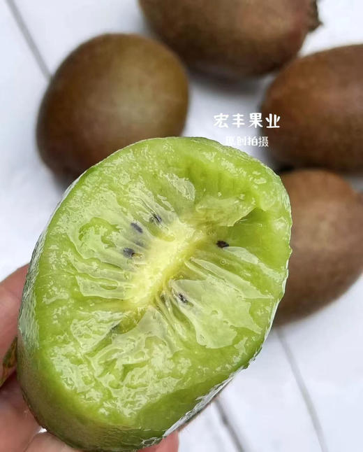 宏丰精选，绿心猕猴桃，纯甜，硬果即食，活动价12.8元一盒 商品图6