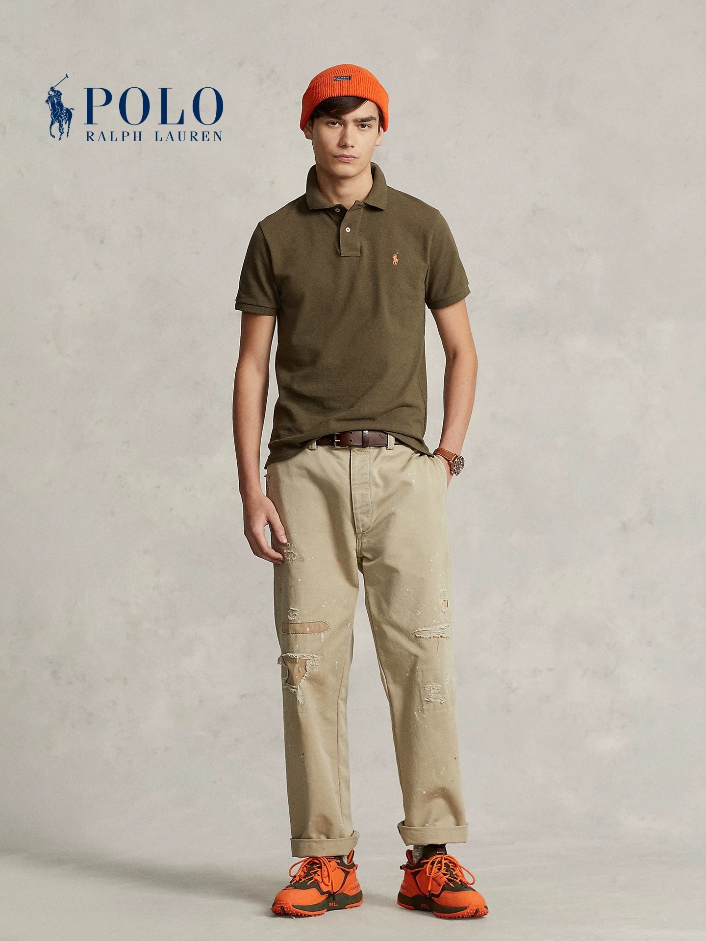 Ralph Laure*n/拉夫劳*伦男士polo短袖