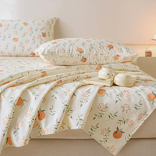 不起球的老粗布来啦【提花老粗布三件套】100%棉，凉而不冰，吸汗不沾身，A类婴幼儿安全等级，越洗越柔软~今年面料新升级，比往年更软更凉更好看还不扎人~  0405返团 商品图5