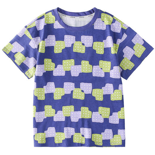 【10A抗菌纯棉】棉花堂夏款缤纷绵绵童装短袖T恤 --FA61149 商品图11