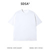 SDSA男装2026新款高贵轻奢老钱风肌理感纯色圆领短袖T恤百搭上衣 商品缩略图0