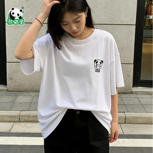 熊猫屋PANDAHOUSE Just go-新品T恤系列 亲子/情侣 多款可选 商品图4