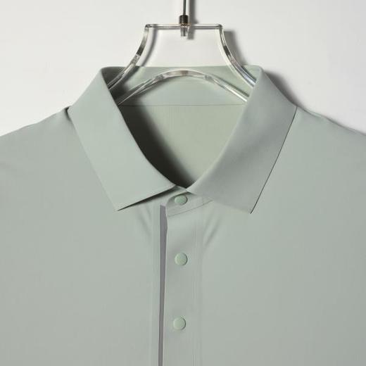 SDSA男装2026新款高贵轻奢老钱风透气亲肤polo领短袖T恤百搭上衣 商品图2