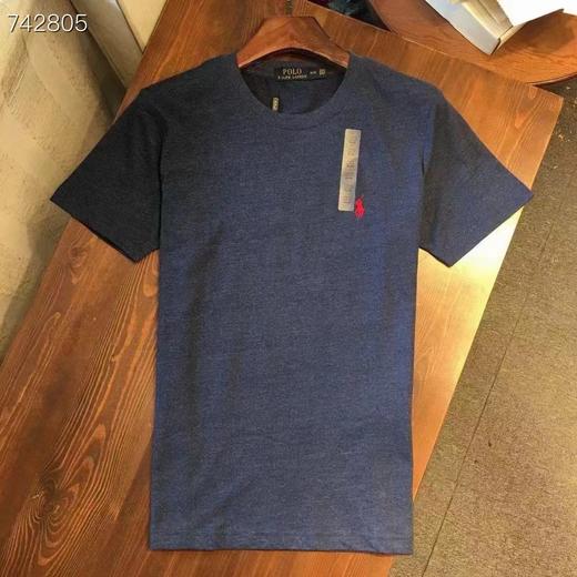 拉夫劳伦男士7色圆领短袖T恤！ 新马湖南工厂订单 50支越南日中纺（盛泰）客供精梳棉 商品图12
