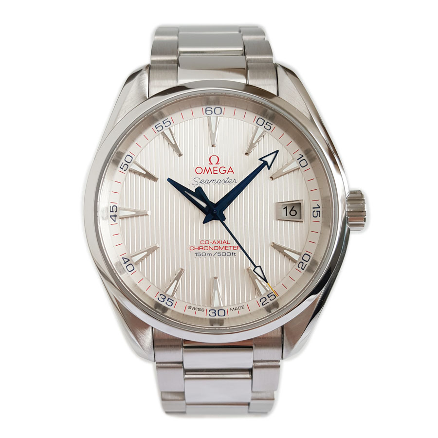 【95新】OMEGA 欧米茄231.10.42.21.02.004天文台认证同轴自动机械机芯日期显示42MM（男款）海马系列精钢200326NJ05