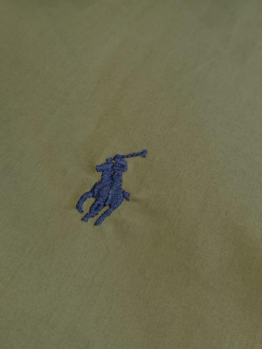 【高品质私服】【RL经典版深绿斜纹棉布衬衫】经典版型，纯棉面料，既有筋骨，又有柔和的触感G1672-CC【无标出货 介意慎拍】 商品图10