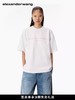 复古美式大tee，胸口徽标印花。情侣款宽松氛围感圆领t恤E032488 商品缩略图6