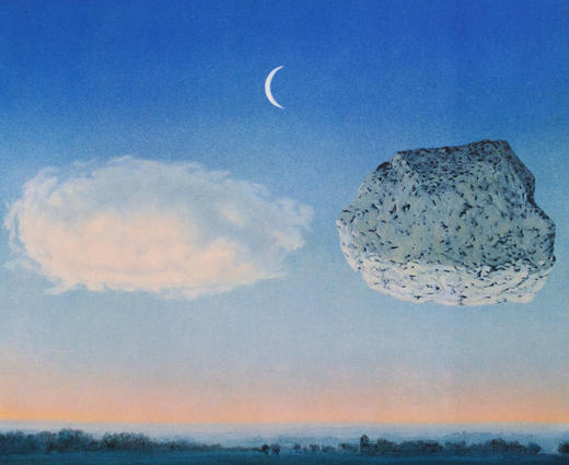 独角鹿西洋古董2010年法国巴黎Art-Lithographies出版雷内·马格利特图版签名限量彩色石版画作品《The Battle of the Argonne阿尔贡战役》 商品图3