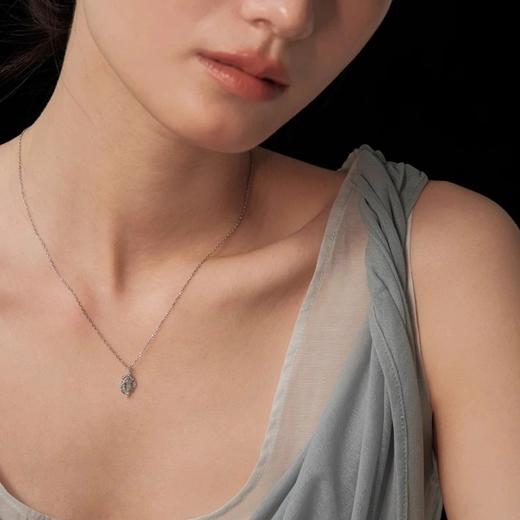 【舒然】925纯银梦幻海蓝宝项链【JHY-N001383B】 商品图3