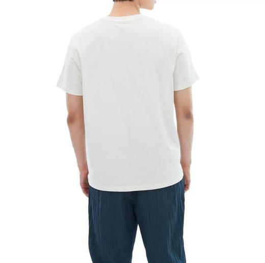 Skechers 斯凯奇 89.9元 100%棉舒适版型短袖T恤 男款 (线上线下同时在售不保证有货，介意勿拍) 635847-QS 商品图1