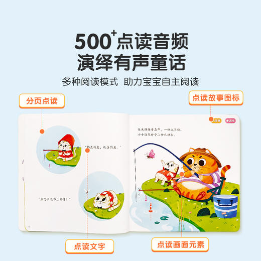 【点读版】宝宝巴士绘本睡前故事1岁+ 趣味童话/3册（不含笔） 商品图1