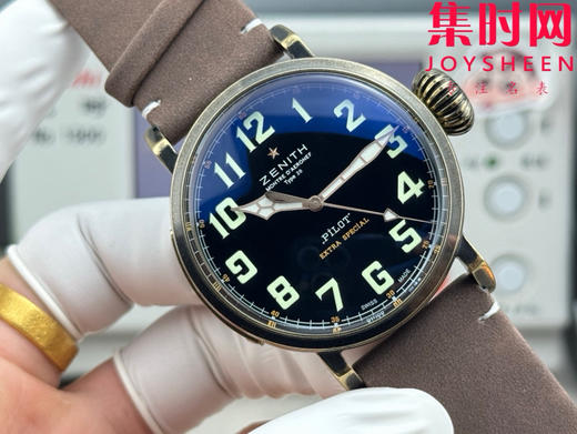 V+真力时 复古飞行员系列 大飞 男士腕表 商品图1