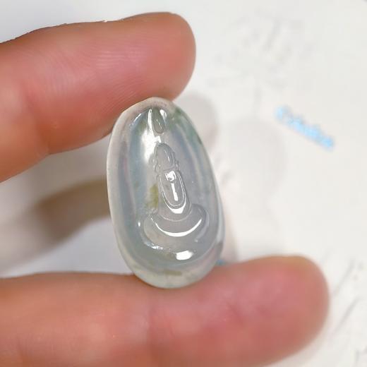 “无相道姿”冰种翡翠挂件（特价） 商品图2