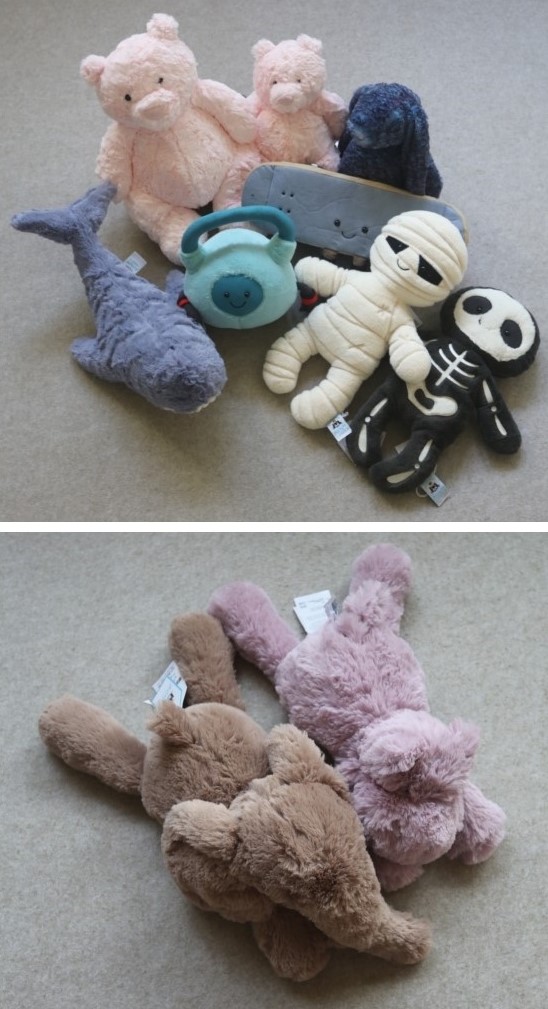 又添新成员了 哈！Jellycat 软发发 毛夫夫 治愈系的 毛绒公仔 多款入