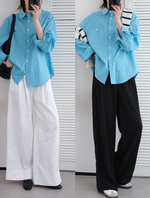 青乔慕染瓦尔登湖蓝衬衫3001 商品图6