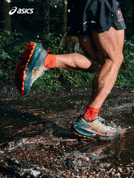 ASICS亚瑟士Trabuco Max 4男女越野跑鞋情侣耐磨抓地透气运动鞋-奥莱仓直发 商品图0