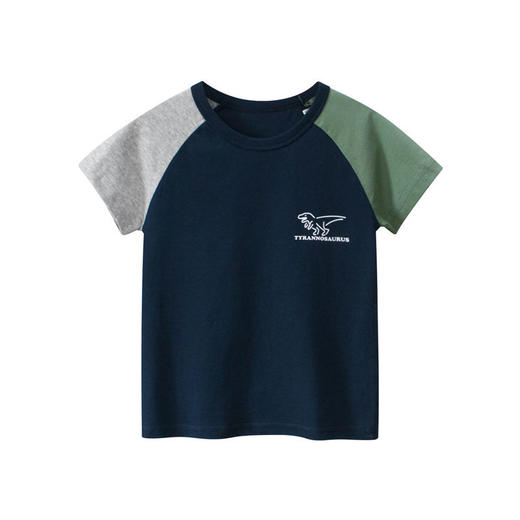 韩版童装夏季新品2026年儿童短袖T恤衫男宝宝衣服   27kids-9400 商品图1