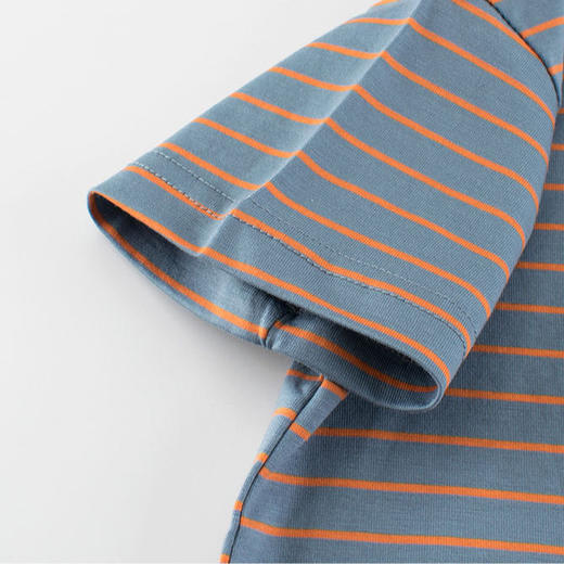 童装夏季儿童服装男孩子条纹短袖T恤宝宝衣服   27kids-XLC9518 商品图2