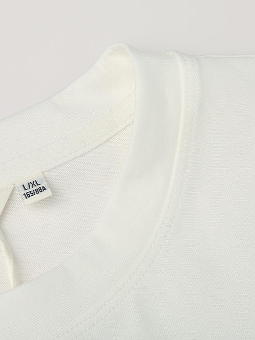 白色卡通兔子城堡印花短袖 T 恤女 2026 夏季新款宽松显瘦圆领百搭上衣 商品图8