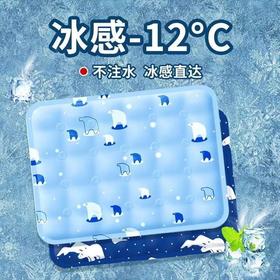 【夏日常备❗️新升级软冰冰垫】清凉降温，快速清凉，凉而不冰超舒服！夏季坐垫凉垫汽车水垫降温宠物冰凉垫子免注水凝胶学生水床垫
