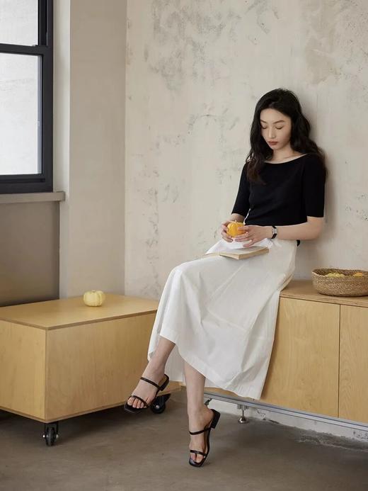 cosA cosB八片立裁花苞裙 | 液氨棉面料，软糯舒服却自带筋骨感，随性慵懒【3-5天发货】 商品图3