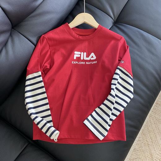 直发 【100棉】 飞鸟家儿童假两件长袖T恤 商品图2