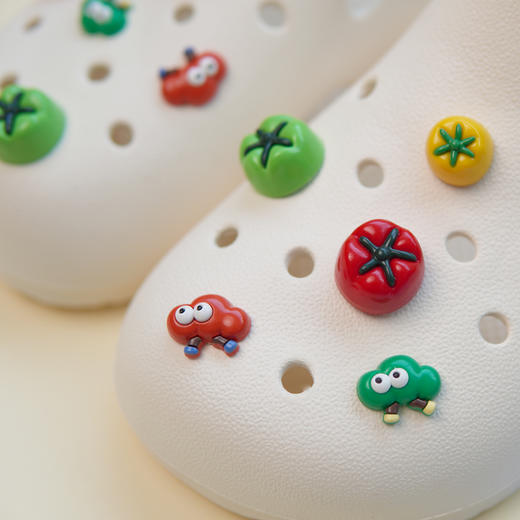 【洞洞鞋】女士新款半包花园鞋DIY创意花园鞋夏季沙滩鞋【WG26230】 商品图4