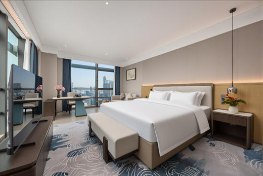 【珠海华业建国饭店】景观房（大床/双床）两晚含早+2-3人餐 商品图0