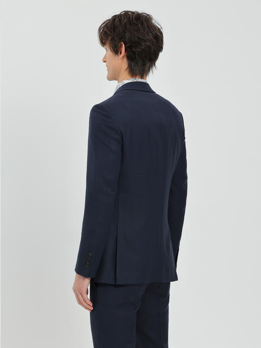 callisto藏青意大利Loro Piana绵羊毛西服 商品图4