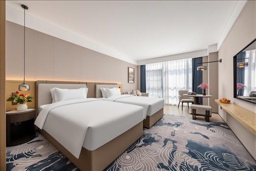 【珠海华业建国饭店】景观房（大床/双床）两晚含早+2-3人餐 商品图1