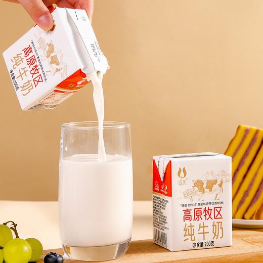 滋芙高原纯牛奶200g*10盒/箱*3 京东快递 商品图1