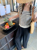 <曾小咸推荐>3.25现货秒杀 ！微信超特价！2色条纹针织衫短袖 日常99.99 立减40 秒杀59.99！！ 商品缩略图5