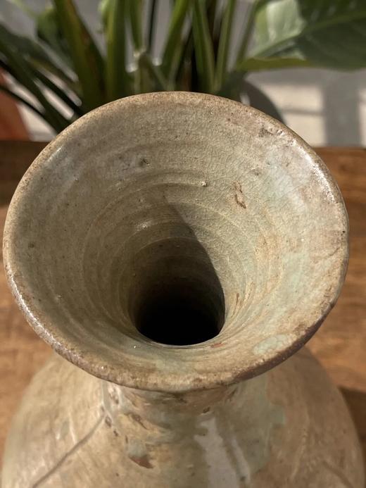 青瓷褐釉嵌花玉壶春瓶，顺丰包邮 商品图3