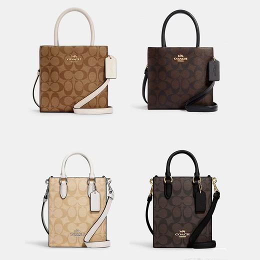 【经典琴谱包】COACH蔻驰MINI CALLY老花单肩斜挎手提包琴谱包 香港直邮 送礼盒礼袋 清关约7个工作日-w 商品图1