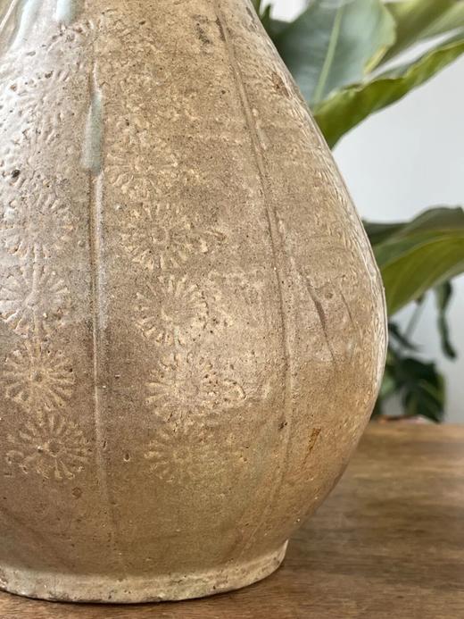 青瓷褐釉嵌花玉壶春瓶，顺丰包邮 商品图6