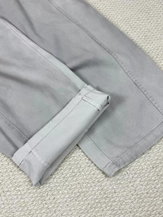 F032533春季新款男款字母万针刺绣针织弯刀直筒廓形牛仔休闲长裤 商品图9