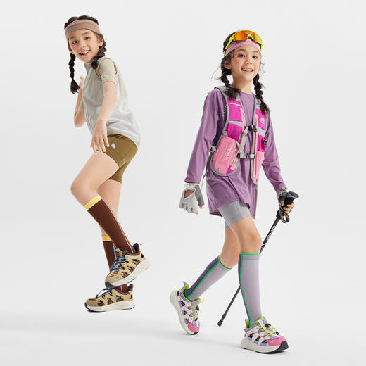 【0压感系列】SMIBU男女中大童网面透气日常运动户外拼色凉鞋Z52FY3402【种草号团购】 商品图5