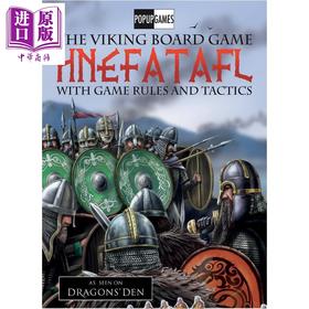 【中商原版】挪威板棋 维京棋盘游戏立体书 Hnefatafl The Viking Board Game 英文原版 David Hawcock 赫内法塔夫棋游戏书