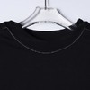 824SDSA男装2026新款高贵轻奢潮牌胸前撞色字母圆领短袖T恤百搭宽松 商品缩略图2