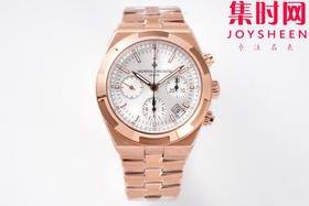 江诗丹顿 Overseas 8F纵横四海计时系列5500V 5520V 男士腕表 表径42.5mm 升级版V3版 搭载7750改Cal.5200自动上链机械机芯