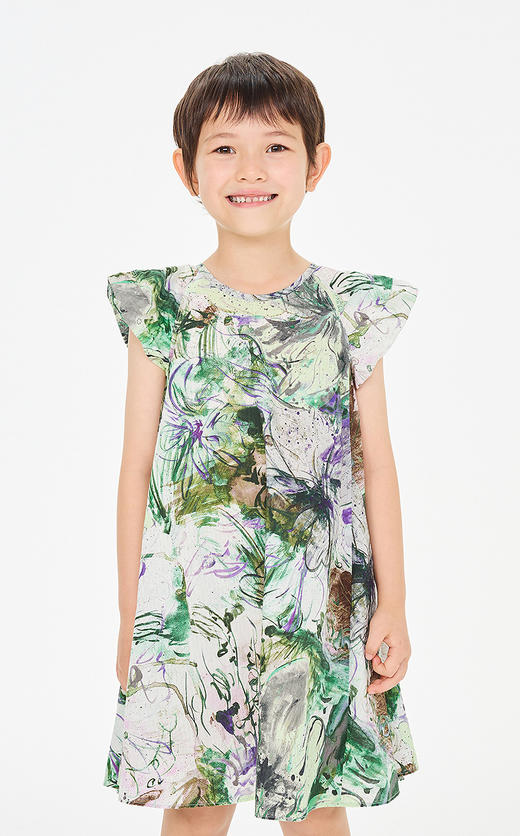 jnby   26年夏款  短袖连衣裙  1Q4G12310 商品图6