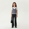 马克珍妮条纹日记女童Miu系假两件T恤2026年夏装新款560578 商品缩略图2