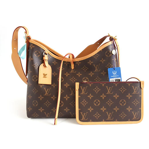 【95新】LV路易威登M46203小号棕色老花carryall单肩斜挎包女士230326AK16 商品图0
