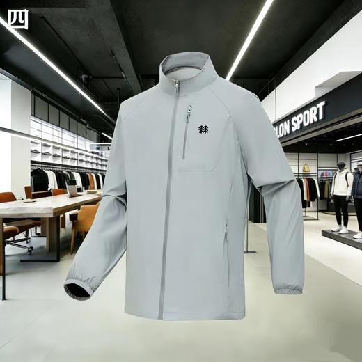 F032584夏季新品户外通勤男款高品质冰丝皮肤衣轻薄防晒衣 商品图0