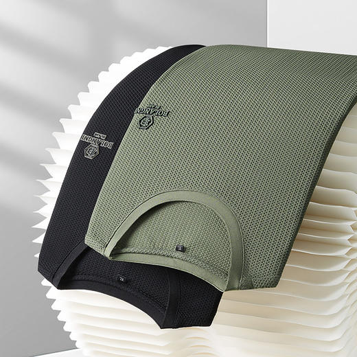 【DDP】大依优型大码男装圆领短袖T恤冰丝镂空休闲运动百搭半袖上衣男士 商品图3