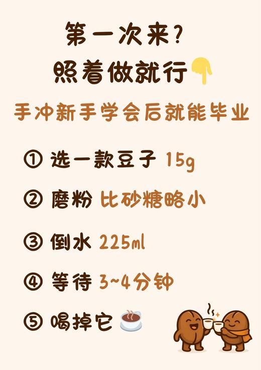 双人手冲体验券 商品图1