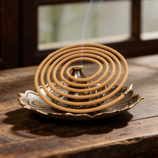 【天然艾草蚊香】  纯正艾草清香 驱蚊安神 一点就有效 配比地道温和不呛人 天然健康 商品图2