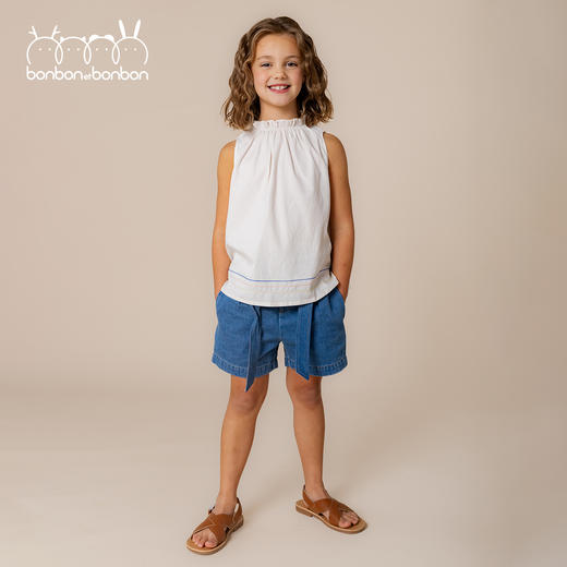 彩色锁链绣上衣 商品图1