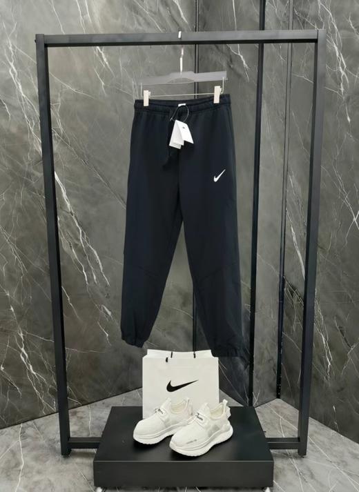 F032558男士刺绣小标休闲运动松紧抽绳设计束脚长裤 商品图0