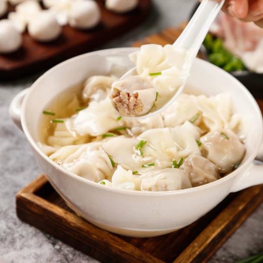 【4盒装】无抗生素无激素纯粮黑土猪肉肉馅手工早餐速食抄手 商品图4